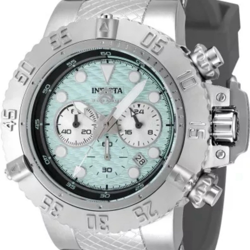 NIB Invicta Men’s Subaqua Quartz Watch 47826 Silicone Band